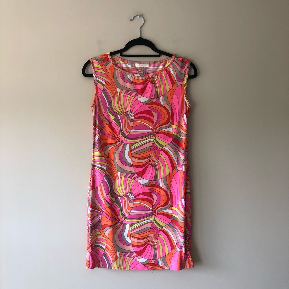 Trina Trina Turk multi color printed dress